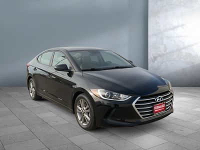 2018 Hyundai Elantra — front three-quarter view