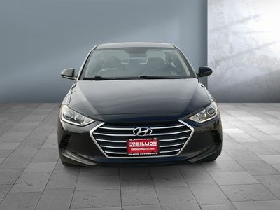 2018 Hyundai Elantra — rear three-quarter view