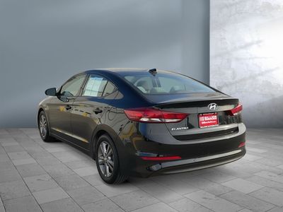 2018 Hyundai Elantra — interior view