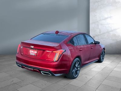 2023 Cadillac CT5 — rear three-quarter view