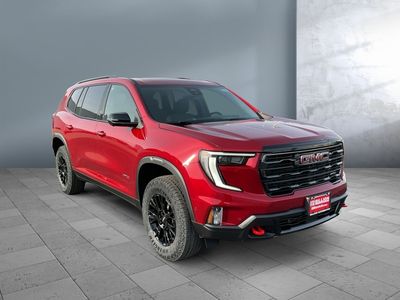 2026 GMC Acadia — front three-quarter view