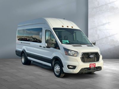 2024 Ford Transit Passenger Wagon — front three-quarter view