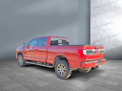 2017 Nissan Titan XD — interior view