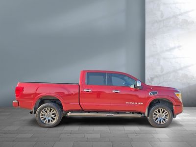 2017 Nissan Titan XD — engine compartment view