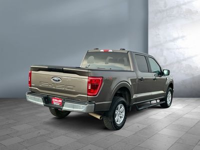 2022 Ford F-150 — rear three-quarter view