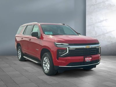2025 Chevrolet Tahoe — front three-quarter view