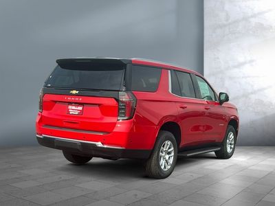 2025 Chevrolet Tahoe — rear three-quarter view