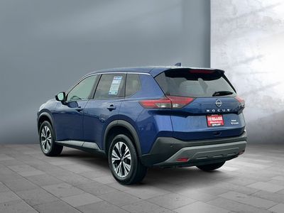 2023 Nissan Rogue — rear three-quarter view