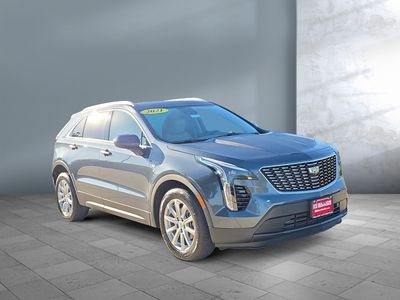 2021 Cadillac XT4 — front three-quarter view