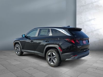 2026 Hyundai Tucson — rear three-quarter view