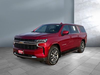 2021 Chevrolet Suburban — front three-quarter view