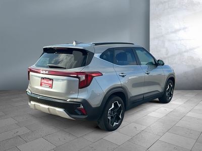 2024 Kia Seltos — rear three-quarter view