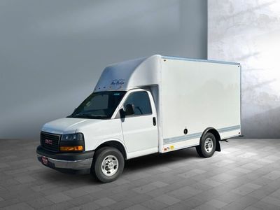 2025 GMC Savana Commercial Cutaway — front three-quarter view