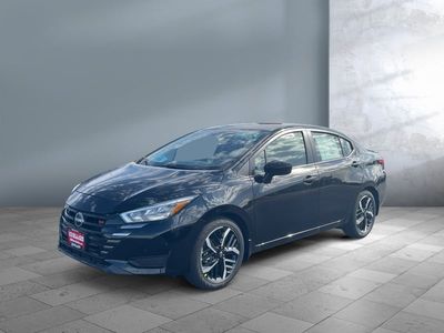 2025 Nissan Versa — front three-quarter view