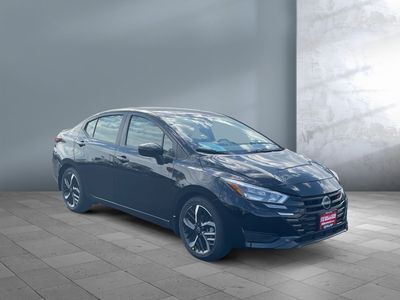 2025 Nissan Versa — rear three-quarter view
