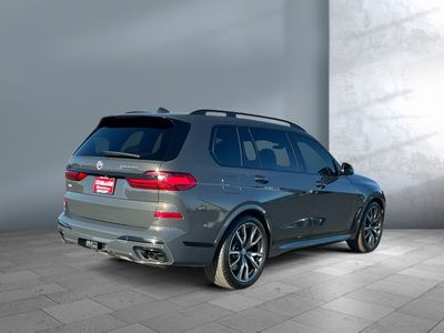 2022 BMW X7 — rear three-quarter view