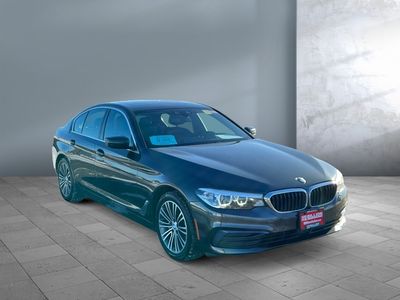 2019 BMW 5 Series — rear three-quarter view