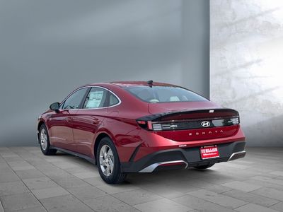2025 Hyundai Sonata — rear three-quarter view