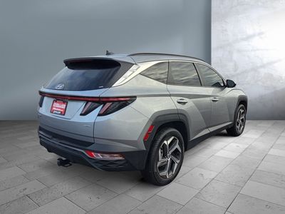 2024 Hyundai Tucson — rear three-quarter view