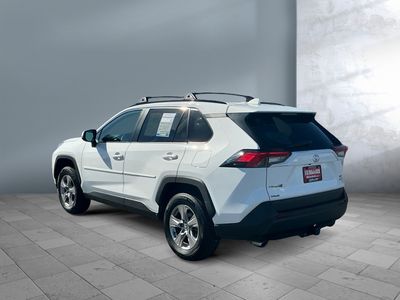 2023 Toyota RAV4 — rear three-quarter view