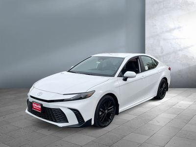 2026 Toyota Camry — front three-quarter view