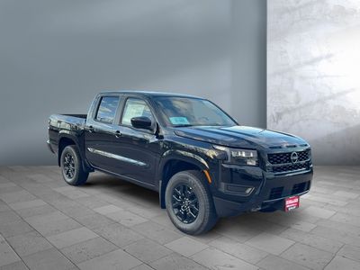 2026 Nissan Frontier — front three-quarter view