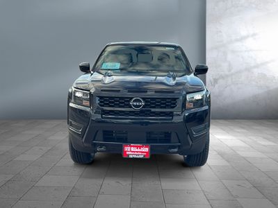 2026 Nissan Frontier — rear three-quarter view