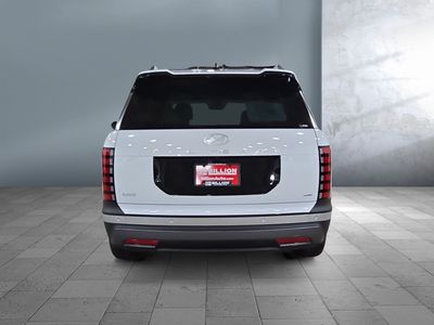 2026 Hyundai Palisade Hybrid — rear three-quarter view