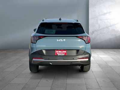 2026 Kia Sportage Hybrid — rear three-quarter view