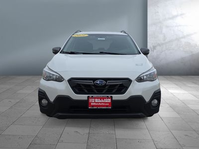 2021 Subaru Crosstrek — rear three-quarter view