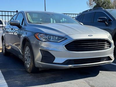 2020 Ford Fusion S — front three-quarter view