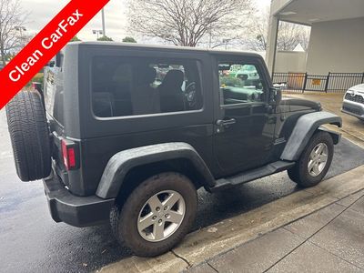 2012 Jeep Wrangler Sport — engine compartment view