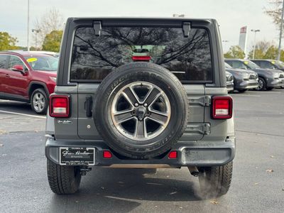 2019 Jeep Wrangler Unlimited Sahara — interior view