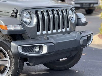 2019 Jeep Wrangler Unlimited Sahara — engine compartment view