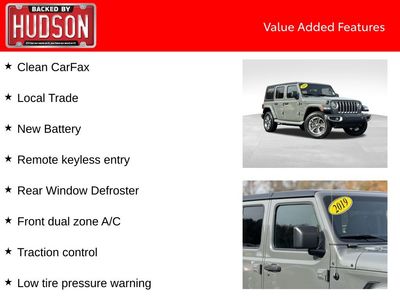 2019 Jeep Wrangler Unlimited Sahara — photo 9 view