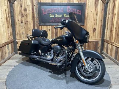 2010 Harley-Davidson Street Glide — rear three-quarter view