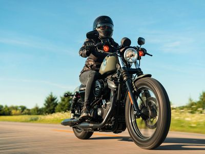 2021 Harley-Davidson Iron 883 — side profile view