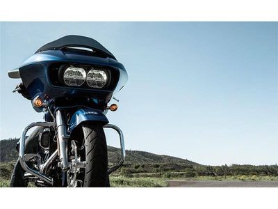 2015 Harley-Davidson Road Glide Special FLTRXS in Vivid Black — front three-quarter view