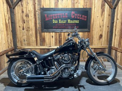2002 Harley-Davidson FXST/FXSTI Softail Standard — side profile view