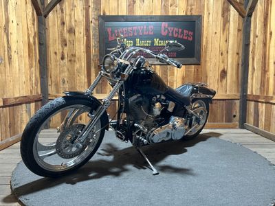 2002 Harley-Davidson FXST/FXSTI Softail Standard — detail view