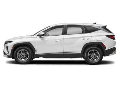 2025 Hyundai Tucson — rear three-quarter view