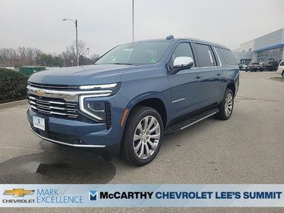 2026 Chevrolet Suburban — rear three-quarter view