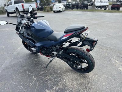 2026 Kawasaki Ninja 500 ABS Metallic Matte Twilight Blue - Photo 4