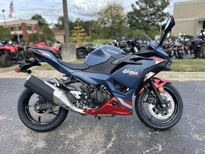 2026 Kawasaki Ninja 500 ABS Metallic Matte Twilight Blue - Photo 7