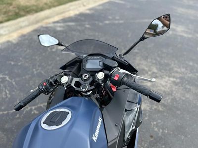 2026 Kawasaki Ninja 500 ABS Metallic Matte Twilight Blue - Photo 9