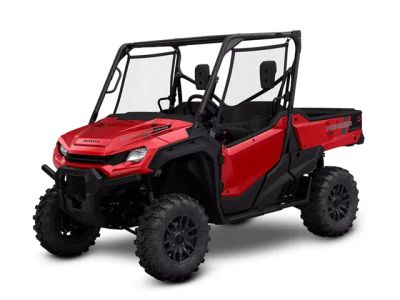 2025 Honda® Pioneer 1000 Deluxe — front three-quarter view