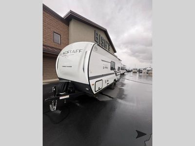 2026 Forest River RV Flagstaff E-Pro — rear three-quarter view