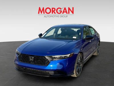 2026 Honda Accord Hybrid — rear three-quarter view