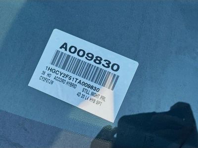 2026 Honda Accord Hybrid — photo 27 view