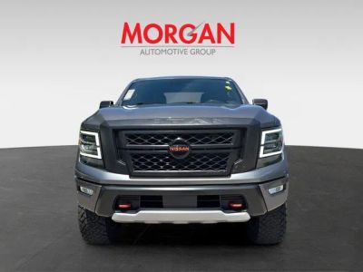 2022 Nissan Titan — rear three-quarter view
